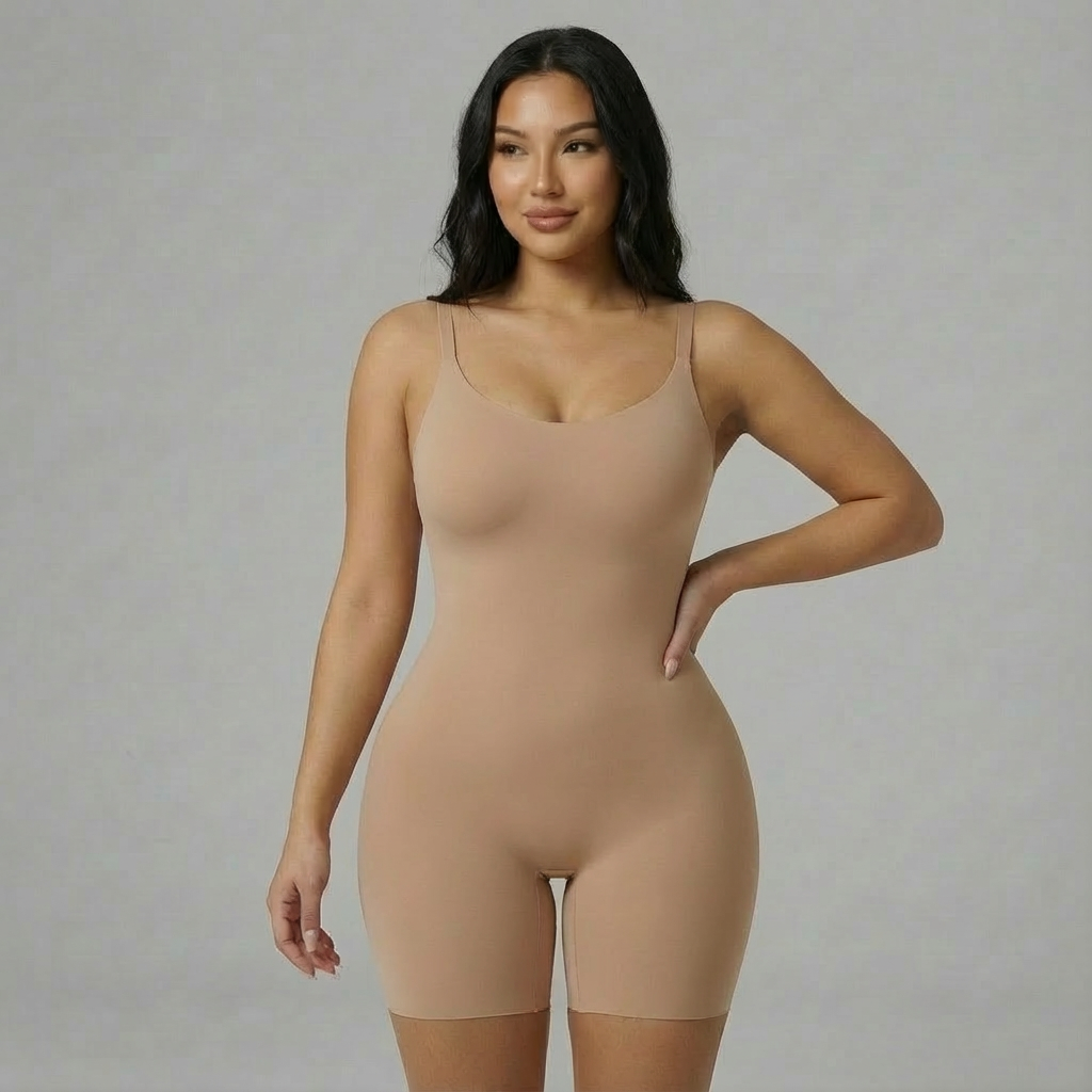 Ultra-Sculpting Short-Leg Bodysuit